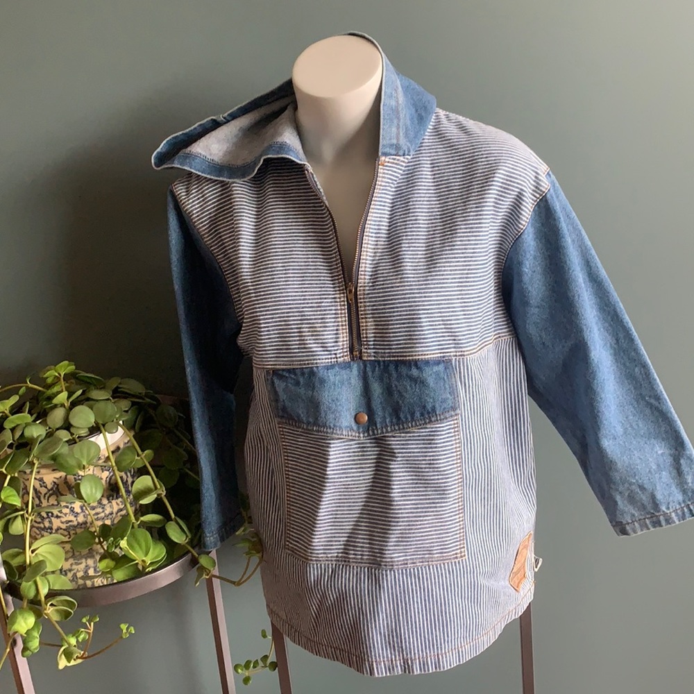 jean hoodie